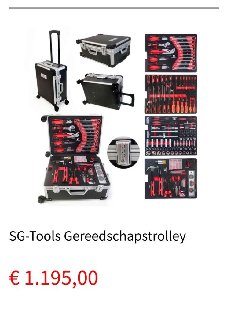 stahlgruppe gereedschap koffer, Ophalen, Nieuw