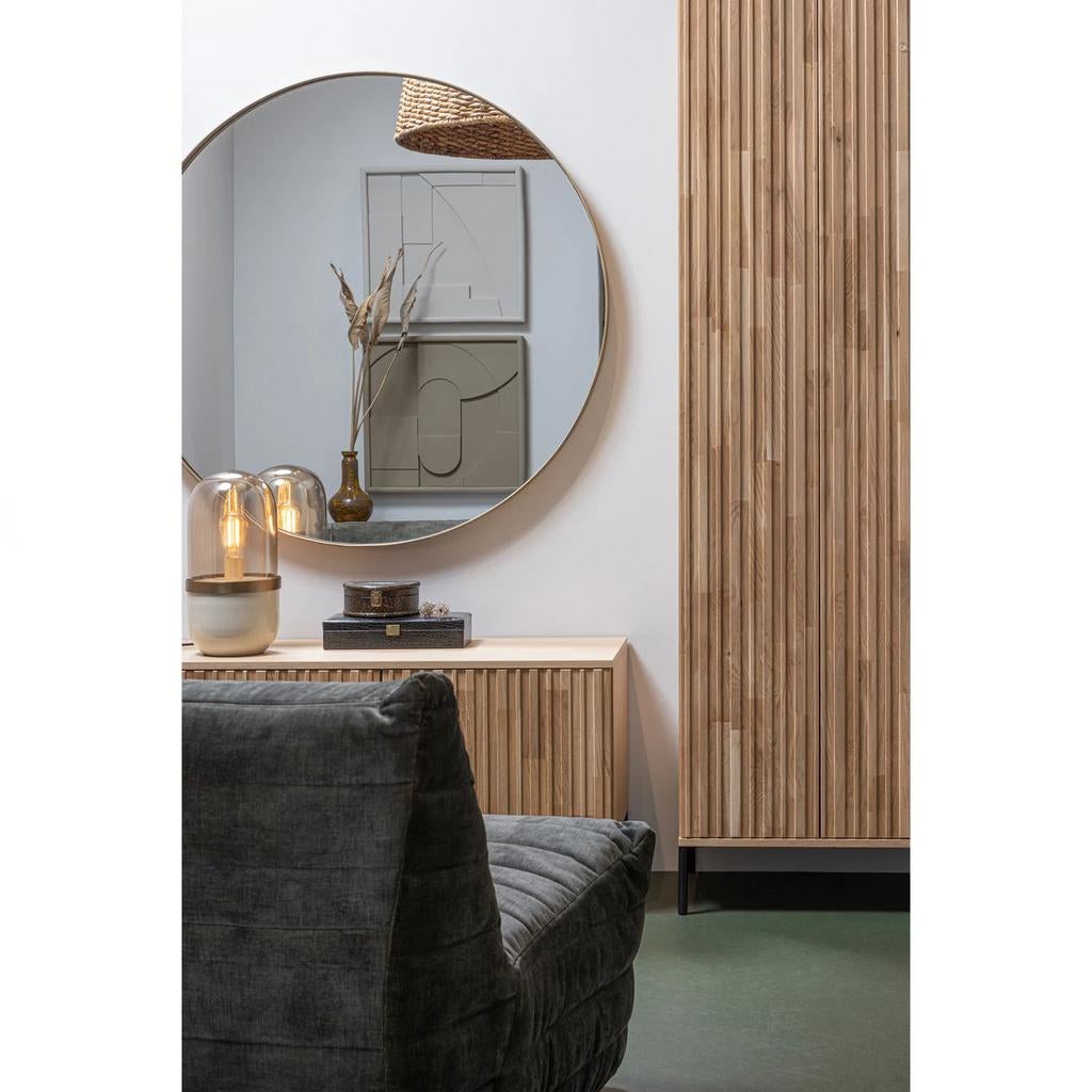 Doutzen Mirror WOOOD, Huis en Inrichting, Badkamer | Badkamermeubels, Ophalen, Overige typen, Nieuw, 50 tot 100 cm