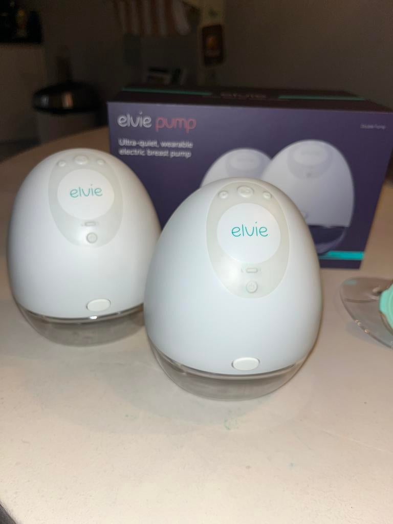 Elvie Pump dubbelzijdig, Kinderen en Baby's, Babyvoeding en Toebehoren, Ophalen, Zo goed als nieuw, Borstkolf