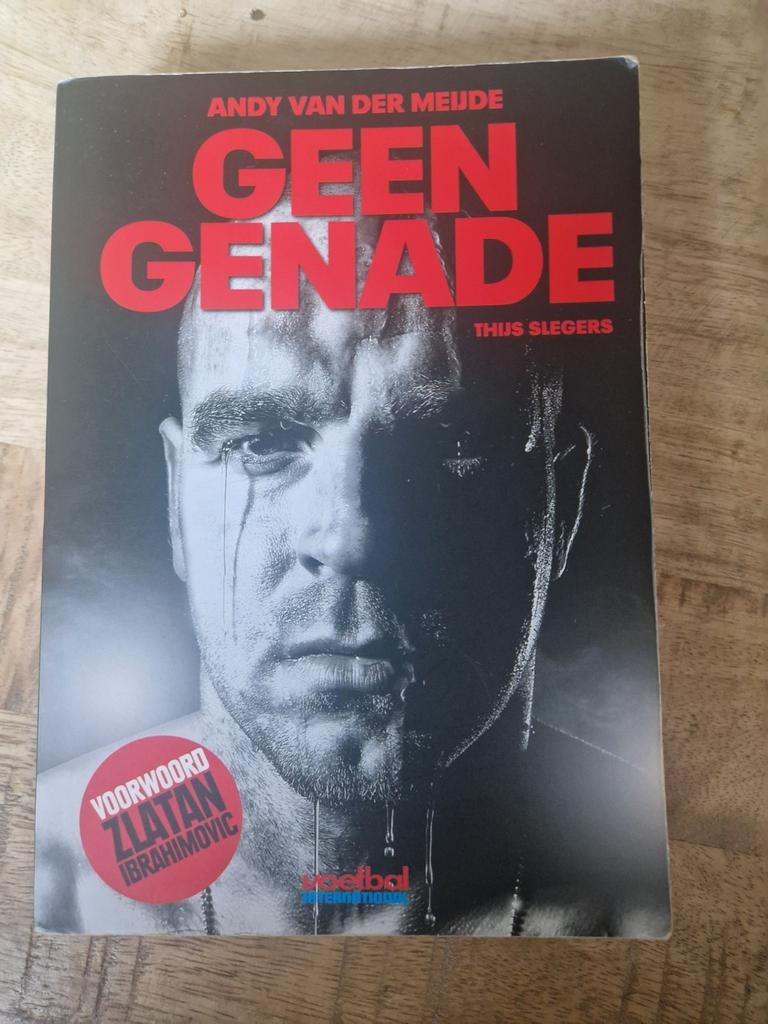 Geen Genade - Andy van der Meijde biografie, Ophalen of Verzenden, Zo goed als nieuw, Andy van der Meijde, Thijs Slegers, Sport