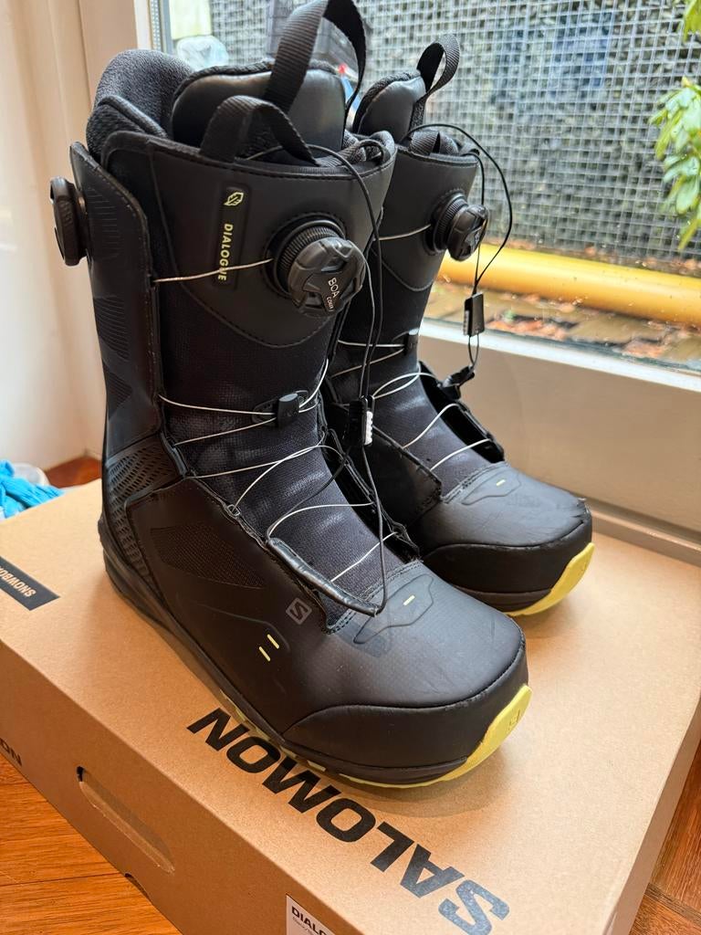 Salomon Dialogue Dual Boa Snowboard Boots 44,5, Sport en Fitness, Snowboarden, Ophalen of Verzenden, Zo goed als nieuw, Snowboots