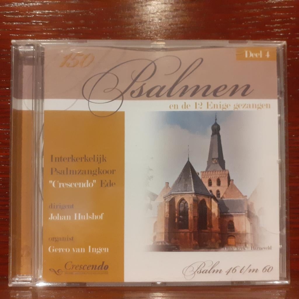 psalmen cd interkerkelijk Psalmzangkoor Crescendo Ede, Ophalen of Verzenden, Gebruikt, Koren of Klassiek