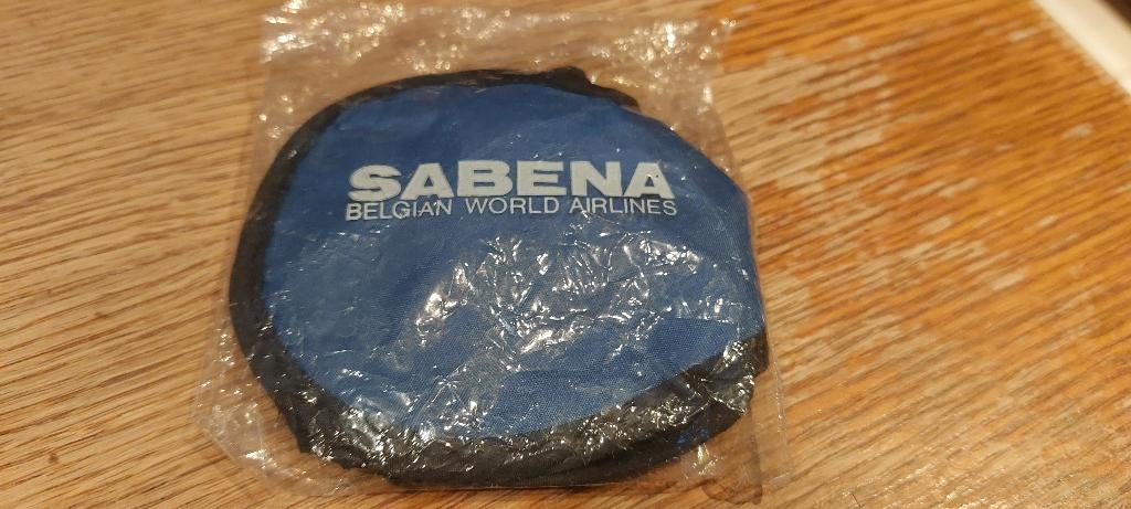 Sabena slaapmasker, Verzamelen, Luchtvaart en Vliegtuigspotten, Ophalen of Verzenden, Nieuw, Overige typen