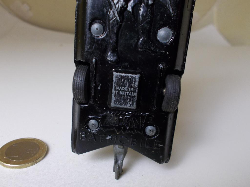 1966 Corgi Toys 267 BATMOBILE + ORIGINELE BATMAN! (-G-), Hobby en Vrije tijd, Ophalen of Verzenden, Gebruikt, Auto, Corgi