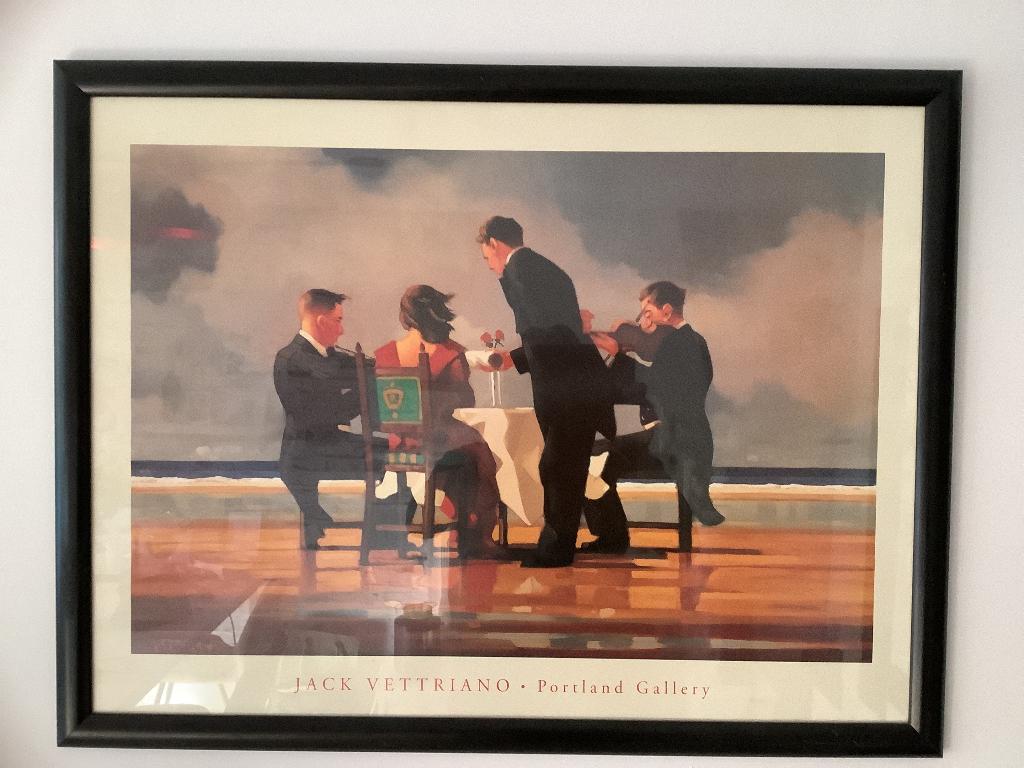 Schilderij Jack vetteriano, Ophalen