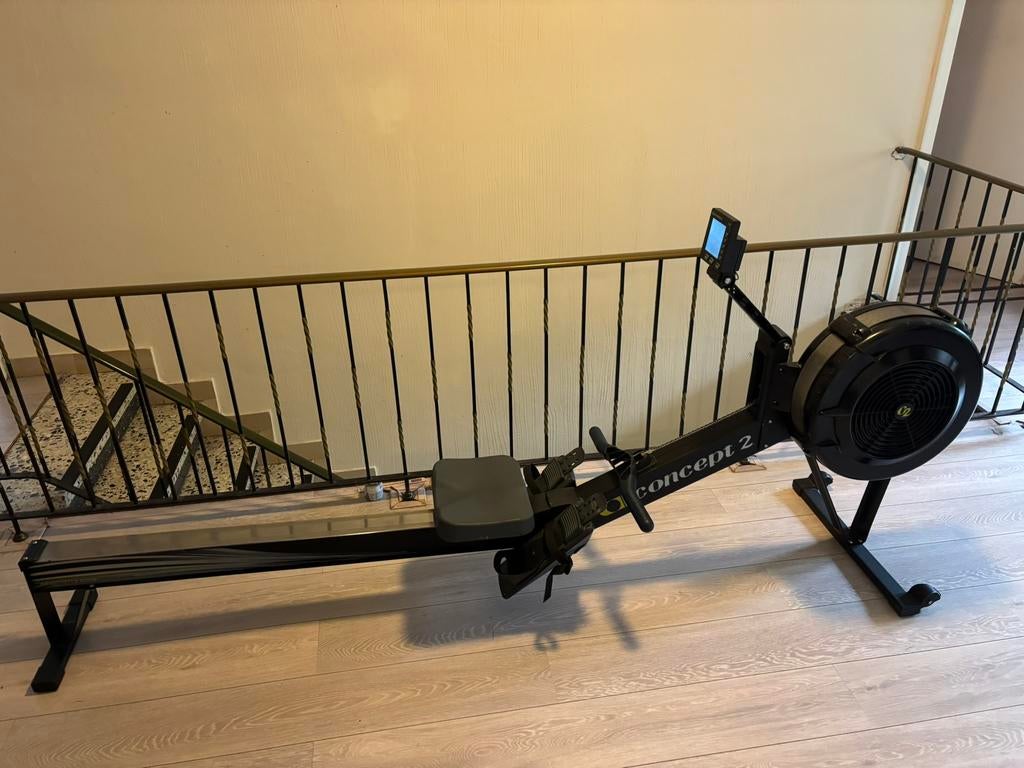 Concept2 Model D Roeitrainer met PM5, Ophalen, Benen, Zo goed als nieuw, Metaal