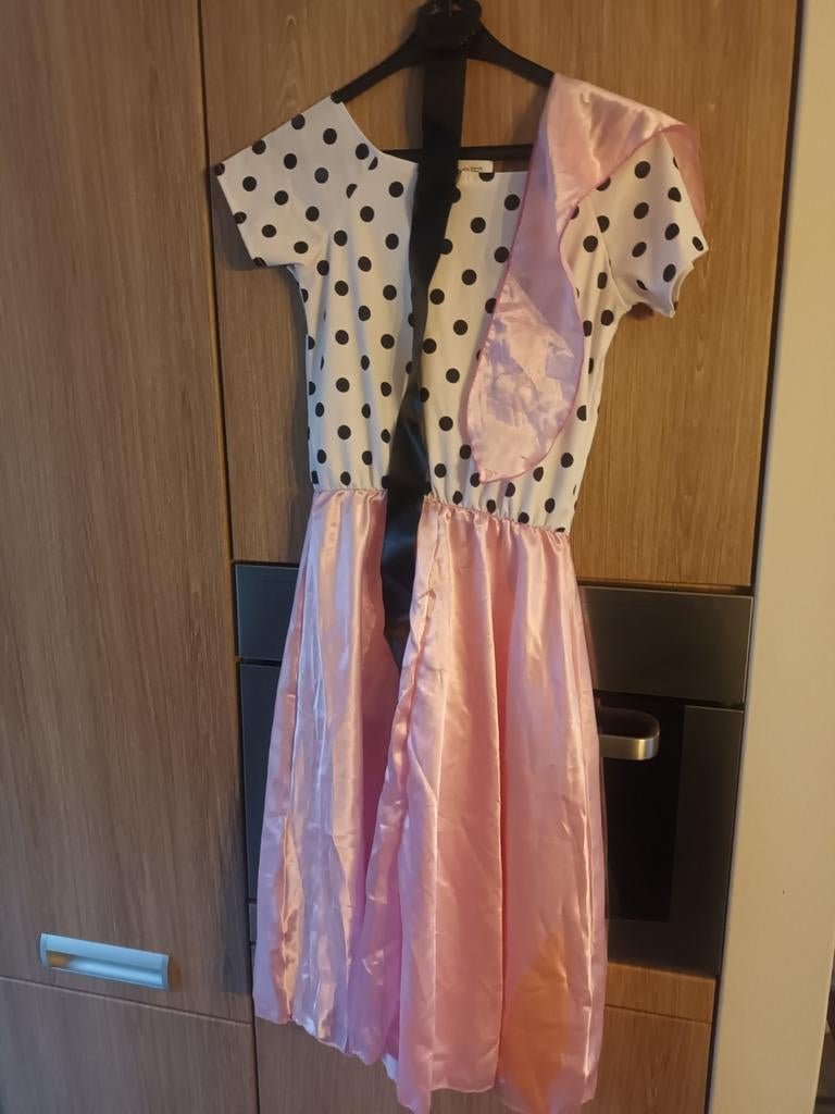 Carnaval poedeljurk, incl. accessoires, Ophalen of Verzenden, Zo goed als nieuw, Maat 38/40 (M), Carnaval