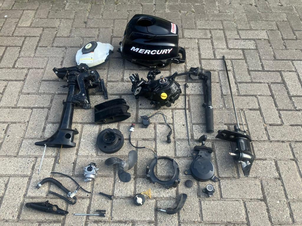 Mercury Mariner 2,5 3,5 pk 4 takt buitenboordmotor onderdele, Ophalen of Verzenden, Gebruikt, Motor en Techniek