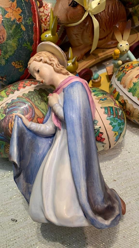 Maria kerst Goebel Beeldje sacrart unger, Diversen, Kerst, T, Ophalen of Verzenden, Zo goed als nieuw, N