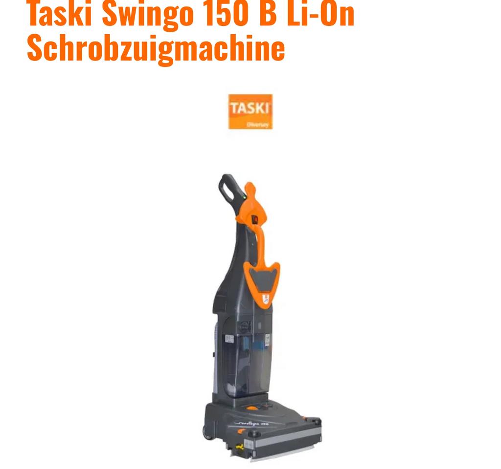 Schrobzuig machine, Ophalen, Nieuw, Schrobmachine