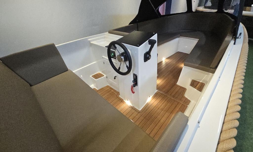 Waeghals 490 sloep vol opties en vaarklaar, Honda 15pk motor, Watersport en Boten, Ophalen, 10 tot 30 pk, Nieuw, 3 tot 6 meter