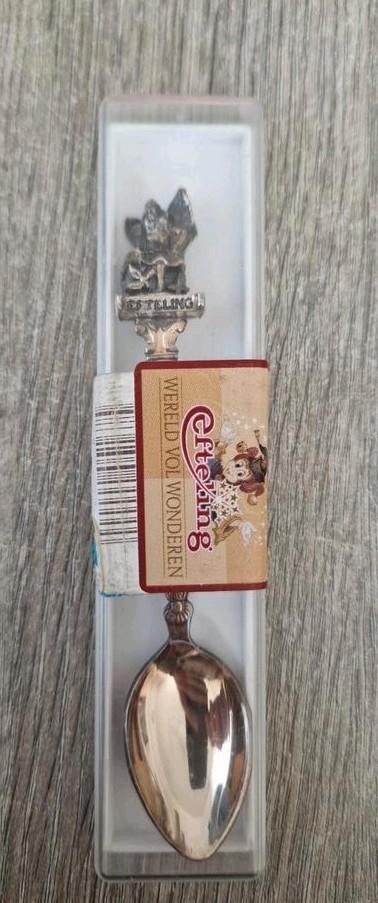 Vintage verzilverd Efteling Lepel in Doosje, Ophalen of Verzenden, Gebruikt, Gebruiksvoorwerp