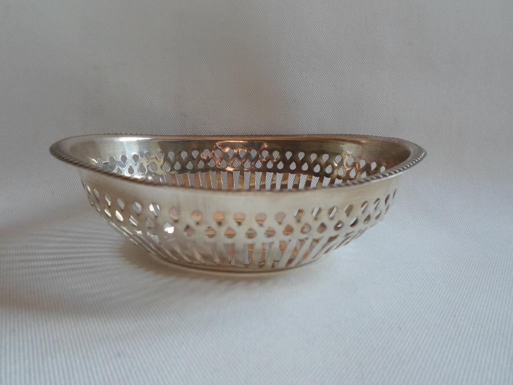Bonbon Mandje Zilver, Antiek en Kunst, Ophalen of Verzenden, Zilver