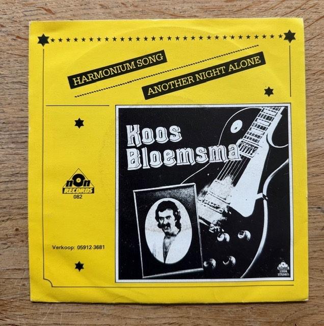 Koos Bloemsma - Harmonium song NEDERBEAT, 7 inch, Single, Ophalen of Verzenden, Zo goed als nieuw