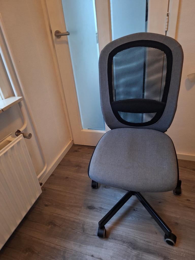 Bureaustoel Ikea, Flintan, Huis en Inrichting, Bureaustoelen, Ophalen, Ergonomisch, Gebruikt, Zwart