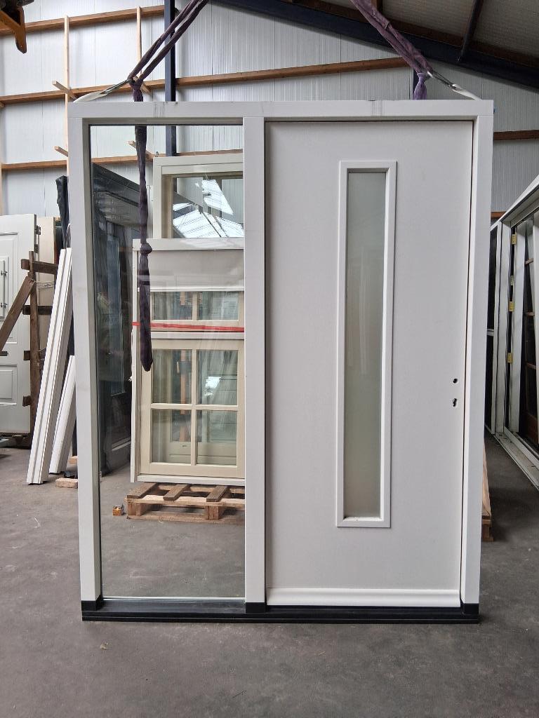 Nieuw Voordeurkozijn Hr++ Dts bezorgen factuur mogelijk, Ophalen of Verzenden, Glas, 120 cm of meer, 215 cm of meer