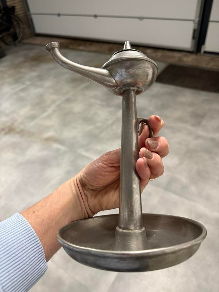 Antieke Tinnen Snuiter, Antiek en Kunst, Antiek | Tin, Ophalen of Verzenden