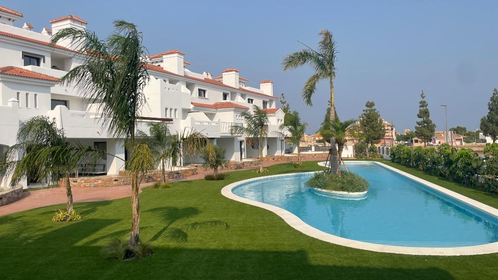 Luxe vakantiewoning in Los Alcázares (Costa Calida, Spanje), 2 slaapkamers, Appartement, Costa's overige, Aan zee