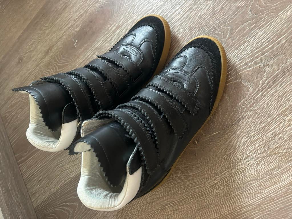 Isabel Marant, Verzenden, Zwart, Sneakers of Gympen, Zo goed als nieuw