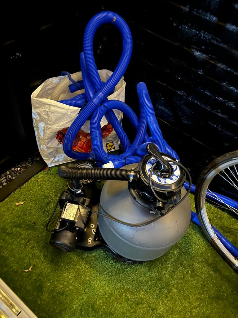 Zandfilter te koop, Ophalen, Zo goed als nieuw