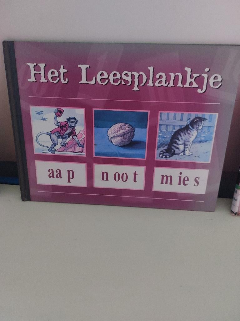 kinderboek 'het leesplankje aap, noot, mies' 21 pagina's, Non-fictie, Libre B.V., Ophalen of Verzenden, Zo goed als nieuw