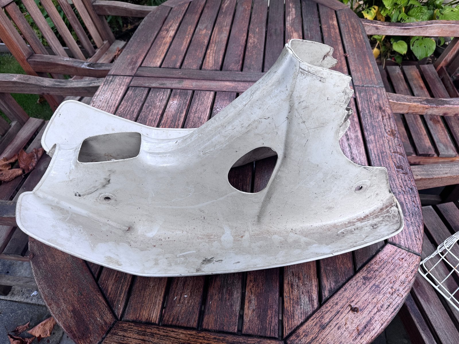 Honda c50 beenkap ZONDER CONTACTSLOT, Ophalen, Links, Honda, Bumper