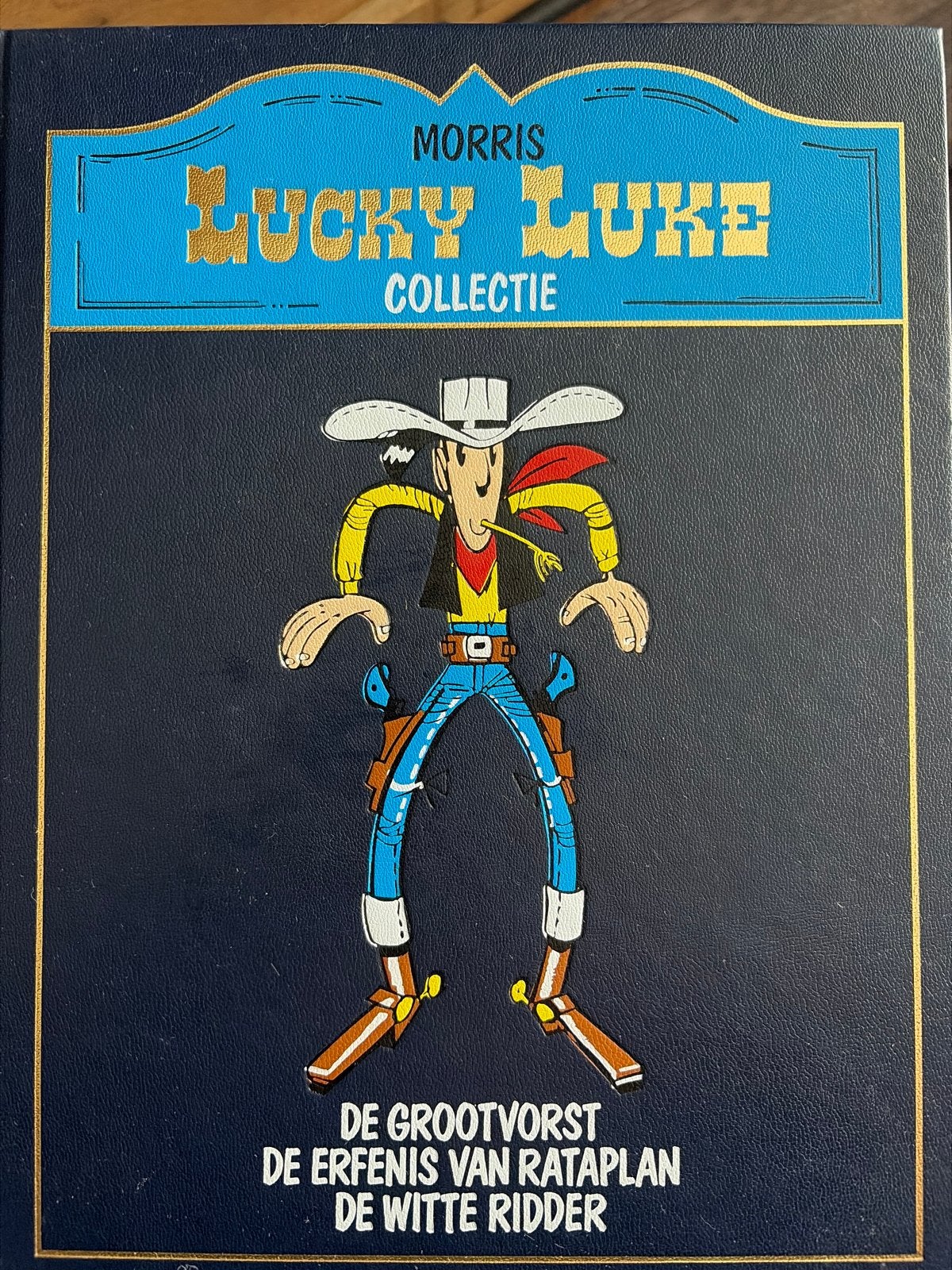Lucky Luke Collectie: De Grootvorst, Erfenis van Rataplan, W, Meerdere stripboeken, Ophalen of Verzenden, Zo goed als nieuw