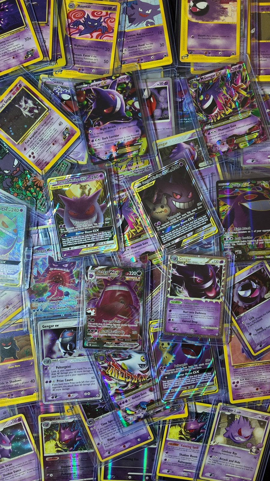Gastly Haunter Gengar Master Set Collectie | Pokémon TCG, Ophalen, Zo goed als nieuw, Meerdere kaarten, Foil