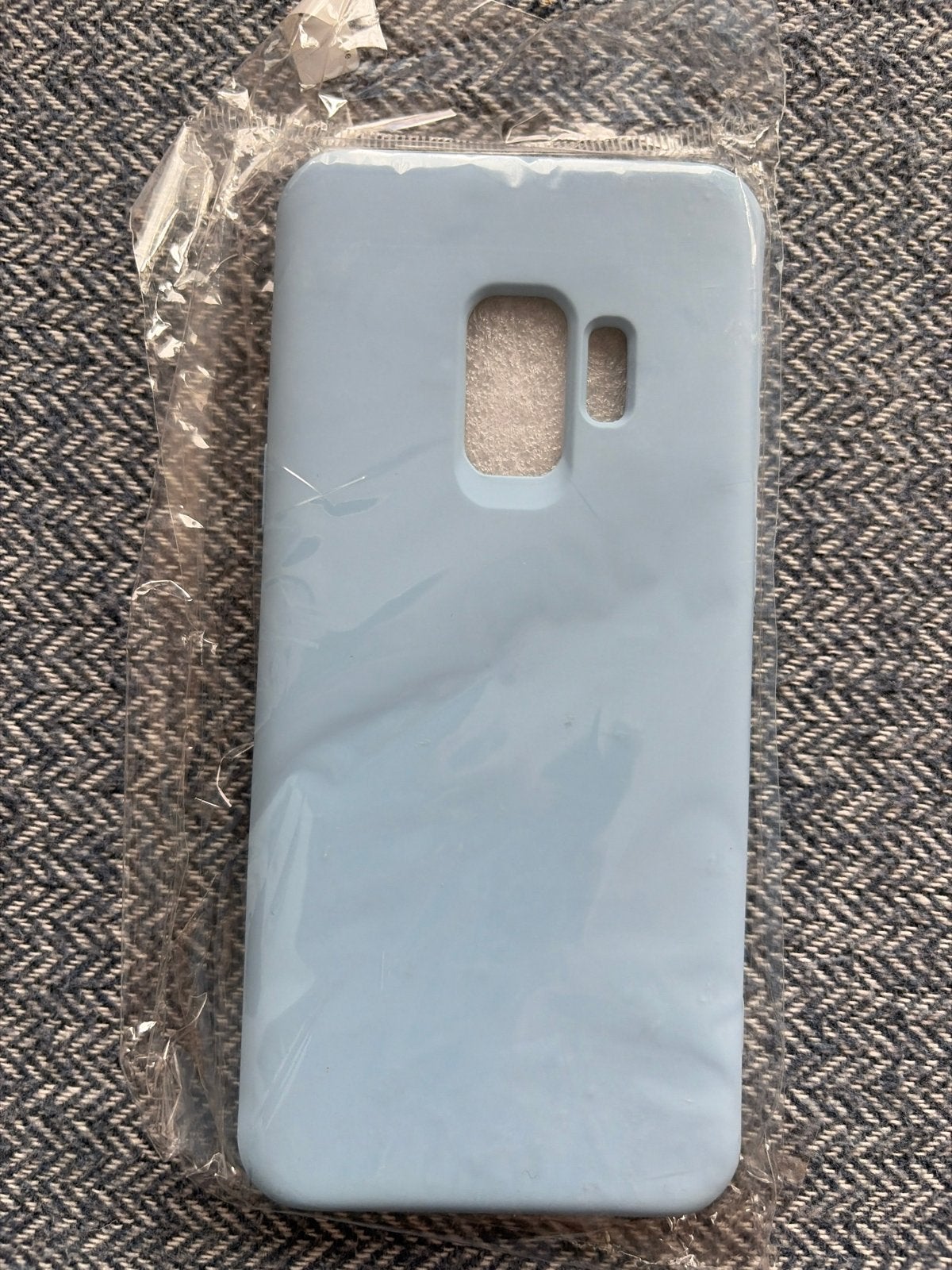 Lichtblauw hoesje voor Samsung S9, Ophalen of Verzenden, Nieuw, Overige modellen, Hoesje of Tasje