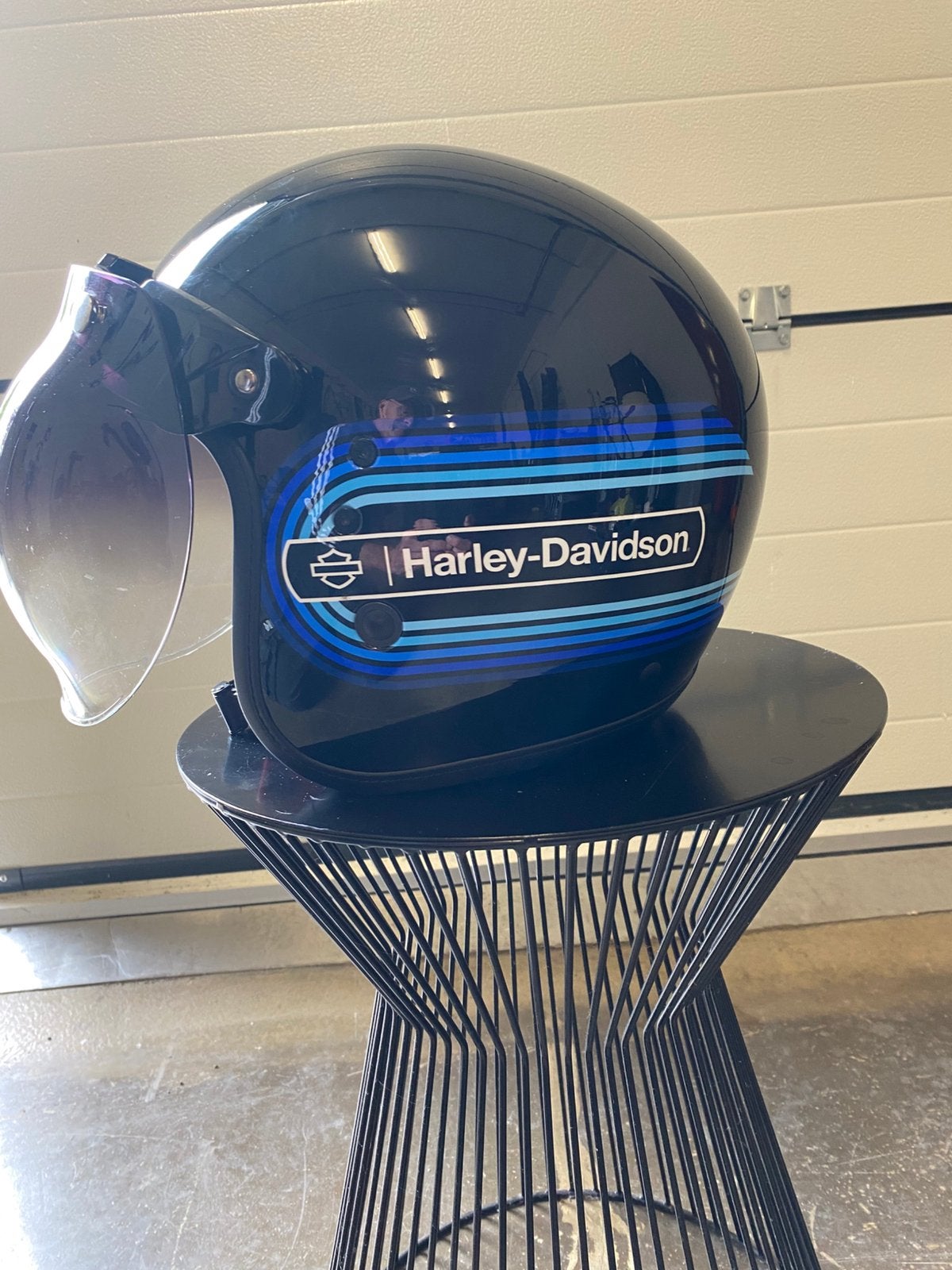 Harley Davidson helm maat M, Motoren, Overige merken, M, Jethelm, Ophalen of Verzenden