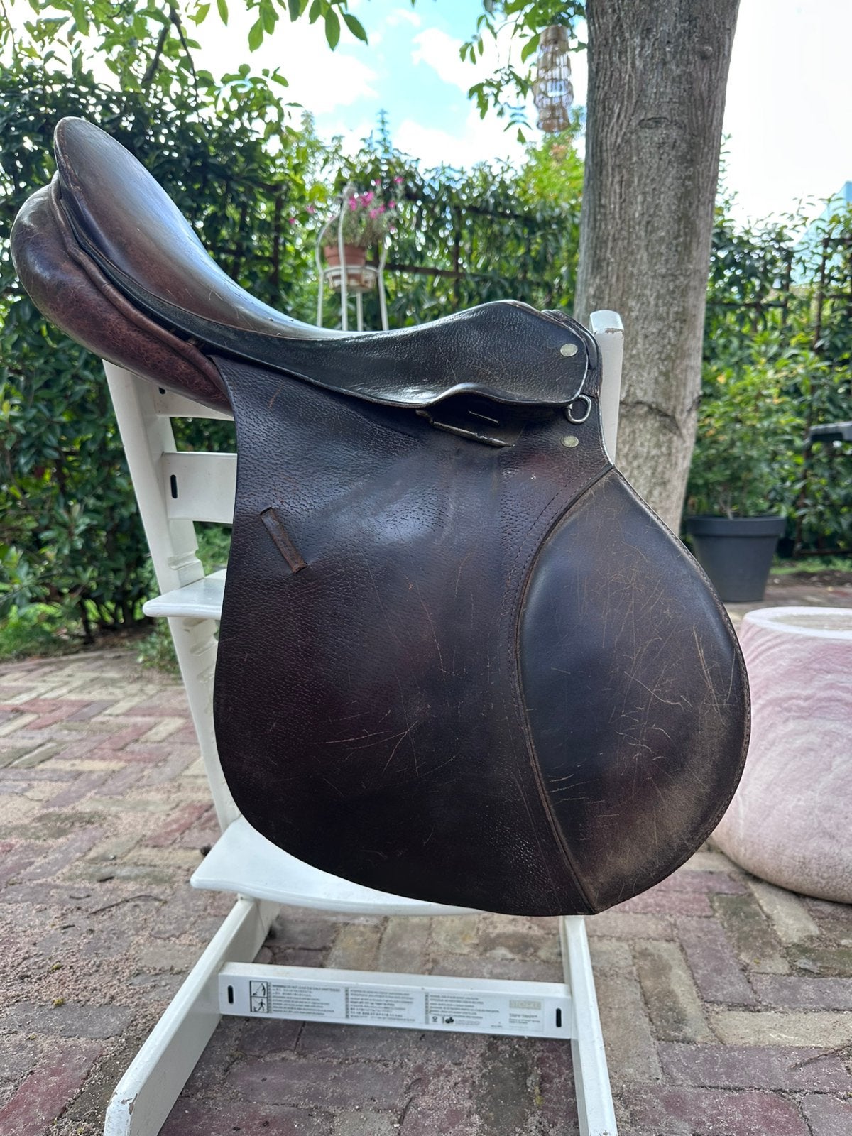 Daaleman zadel 18 inch, Ophalen of Verzenden, Gebruikt, Overige merken, Veelzijdigheid