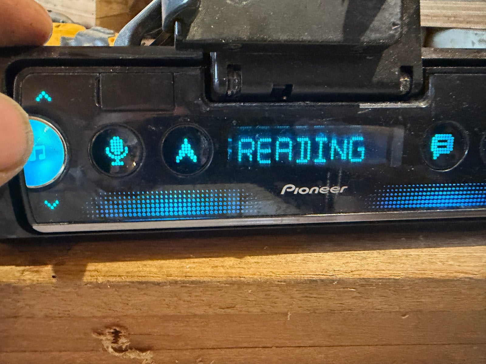 Pioneer SPH-10BT Autoradio met Smartphone Houder, Ophalen of Verzenden, Gebruikt