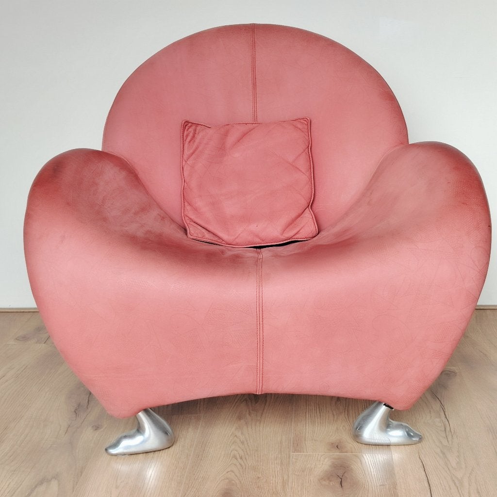 Leolux Papageno fauteuil, Ophalen, Gebruikt, Design, 75 tot 100 cm