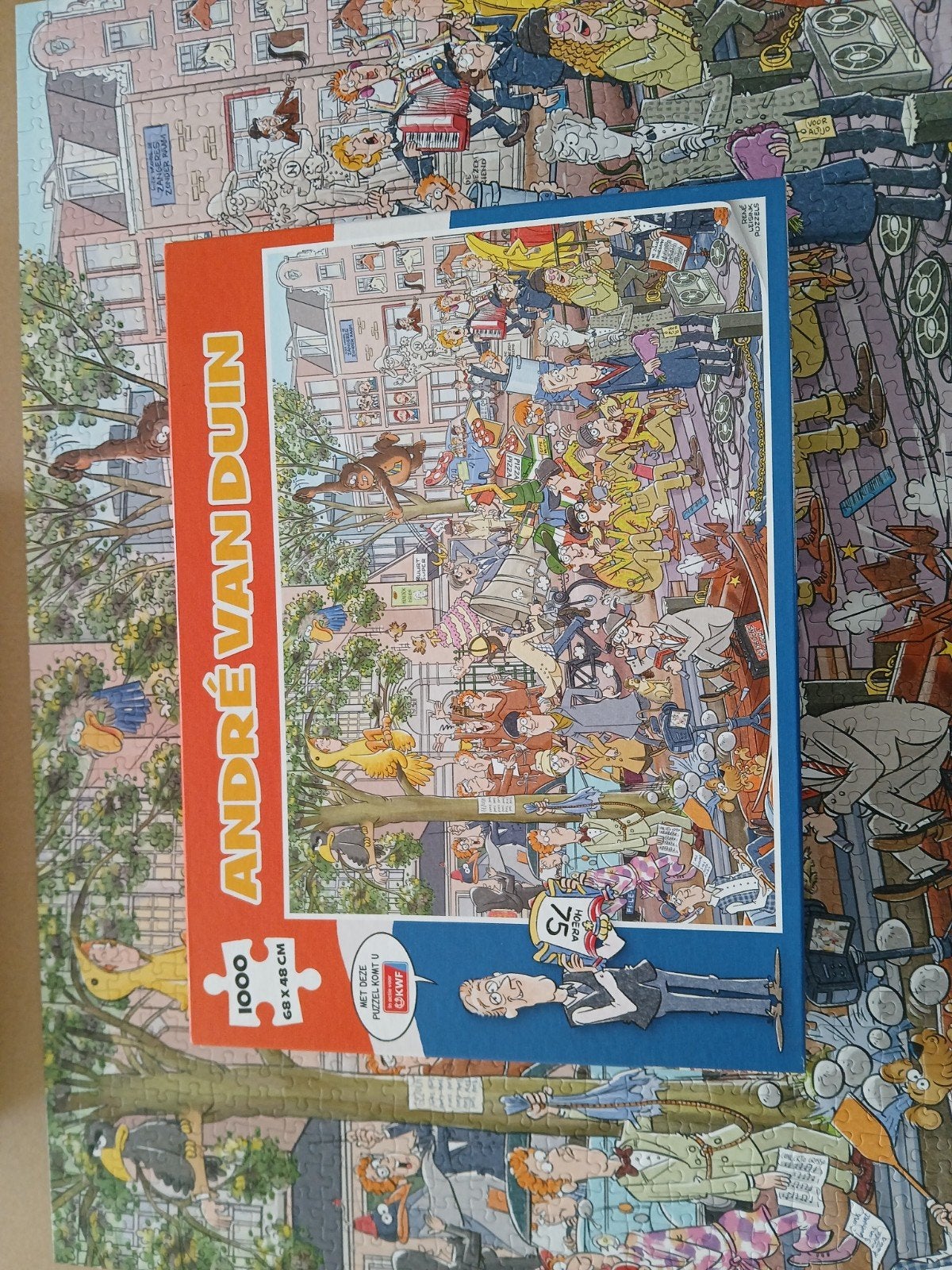 Andre van Duin 1000 stukjes, Ophalen of Verzenden, 500 t/m 1500 stukjes, Zo goed als nieuw