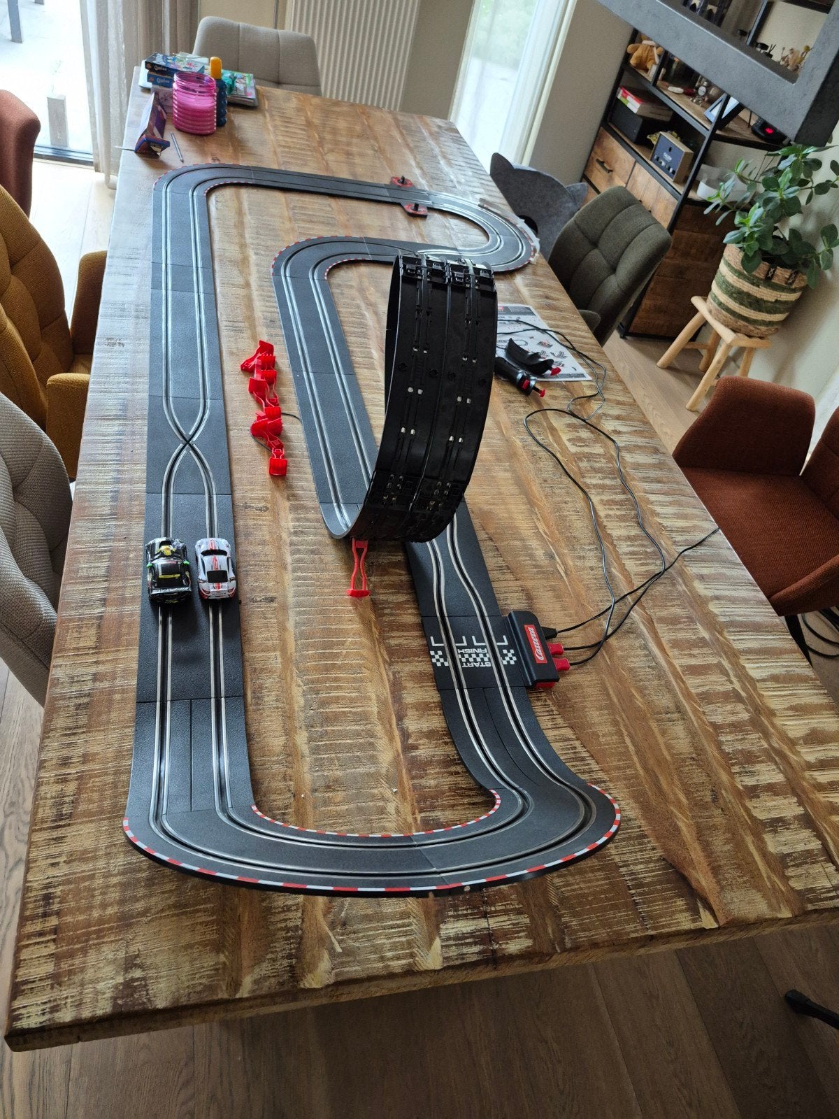 Carrera Super Speeders Racebaan - 6,2m met 2 auto's, Carrera, Ophalen of Verzenden, Met looping, Elektrisch