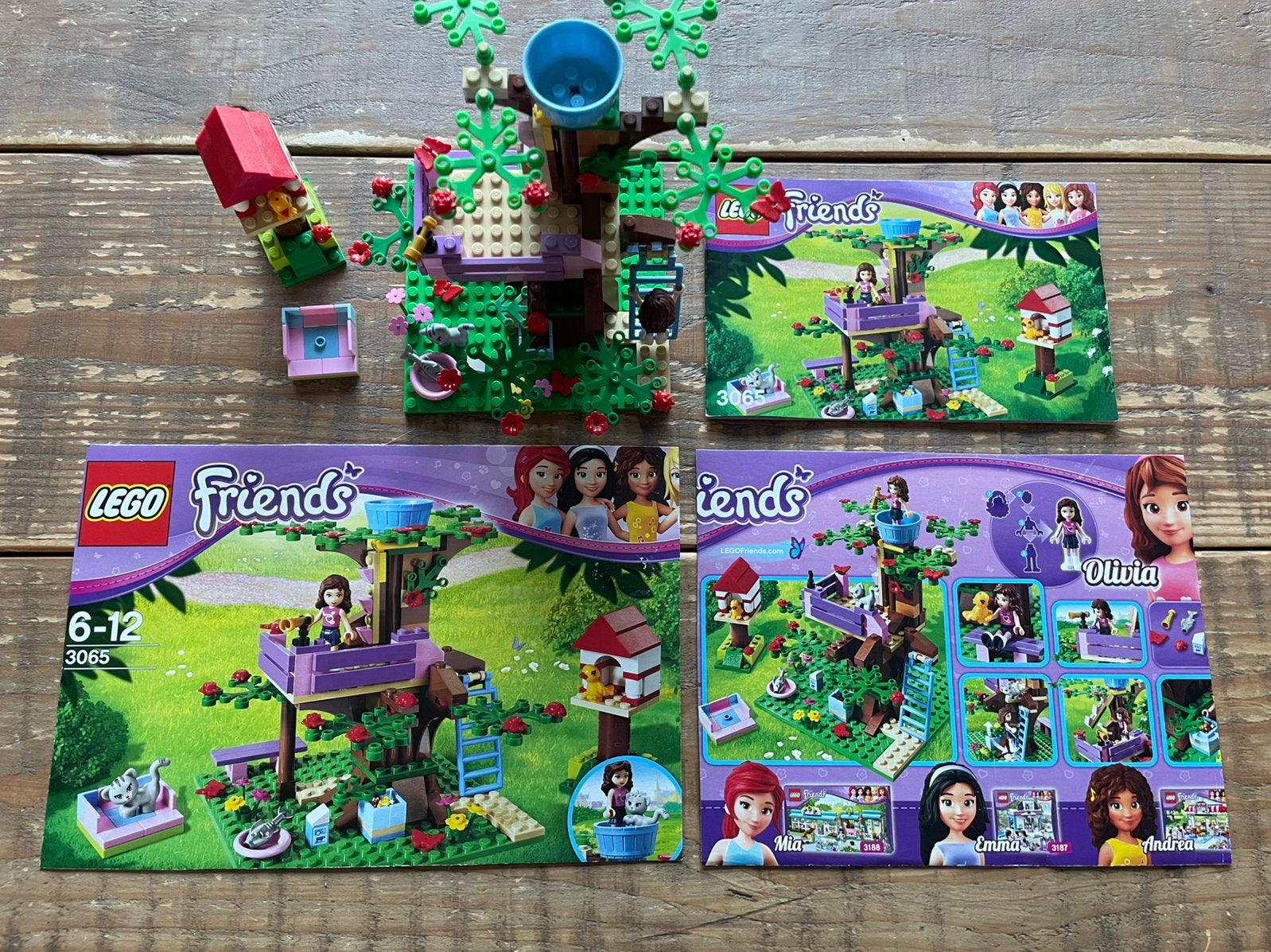 Lego Friends Boomhut 3065, Ophalen of Verzenden, Zo goed als nieuw