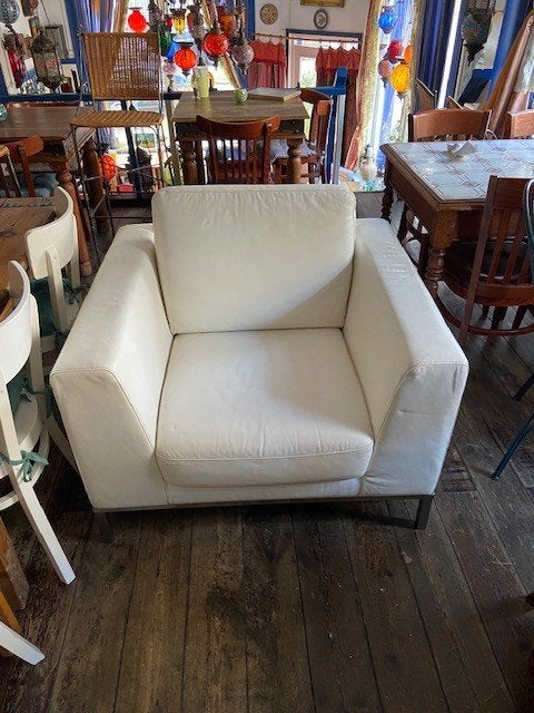 Fauteuil Italsofa, Ophalen, Kunststof, Gebruikt, 75 tot 100 cm