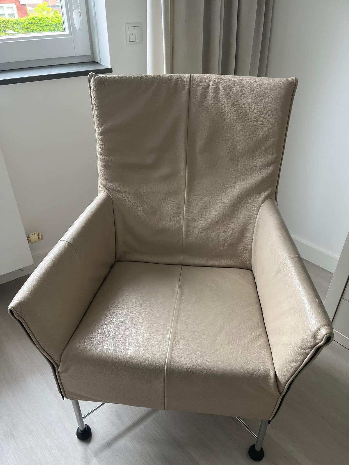 Montis Charly fauteuil, Ophalen, Gebruikt, Minder dan 75 cm, Leer