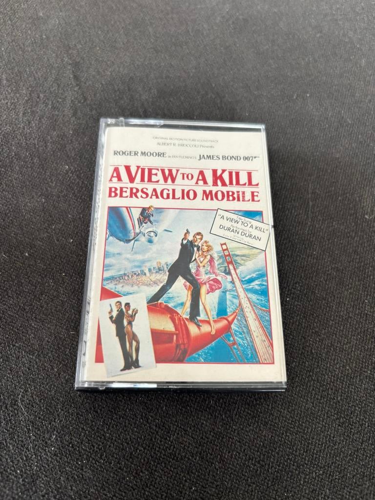 James Bond 007: A View to a Kill - Cassette Soundtrack, Cd's en Dvd's, Cassettebandjes, Gebruikt, Filmmuziek en Soundtracks, 1 bandje