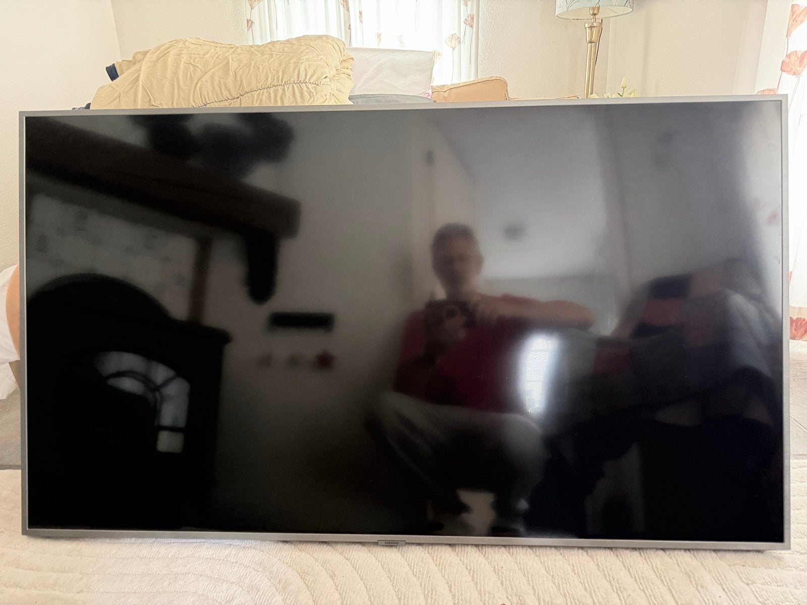 Samsung 55 inch QLED Smart TV (Model: QE55Q64RALXXN) defect, Audio, Tv en Foto, Televisies, Ophalen, QLED, Samsung, Niet werkend