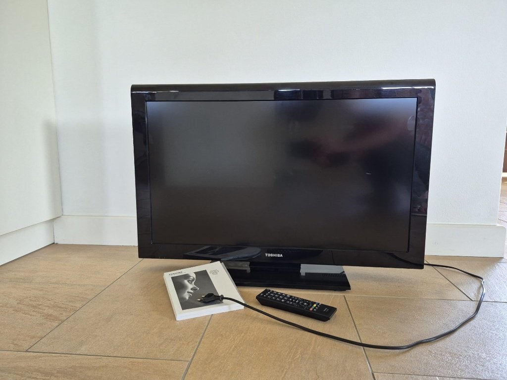 Toshiba lcd tv - lampje voeding brand, maar geen beeld, 50 Hz, LCD, Ophalen, Overige merken