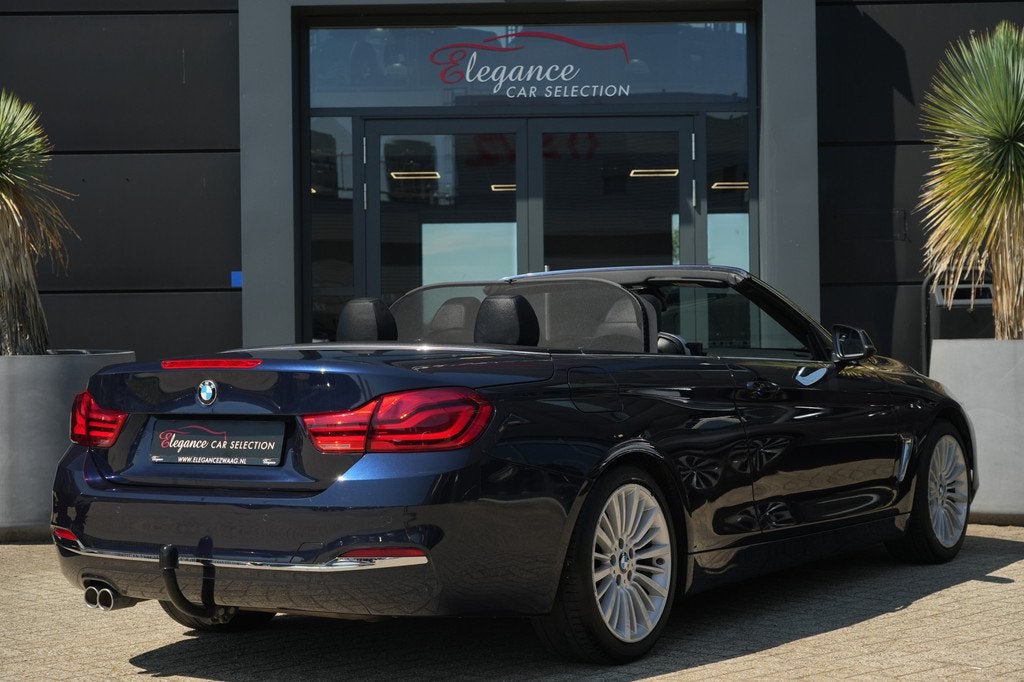 BMW 4 Serie Cabrio 420i High Executive Luxury Line 184pk Nav, Auto's, BMW, Automaat, 1998 cc, Gebruikt, Cabriolet