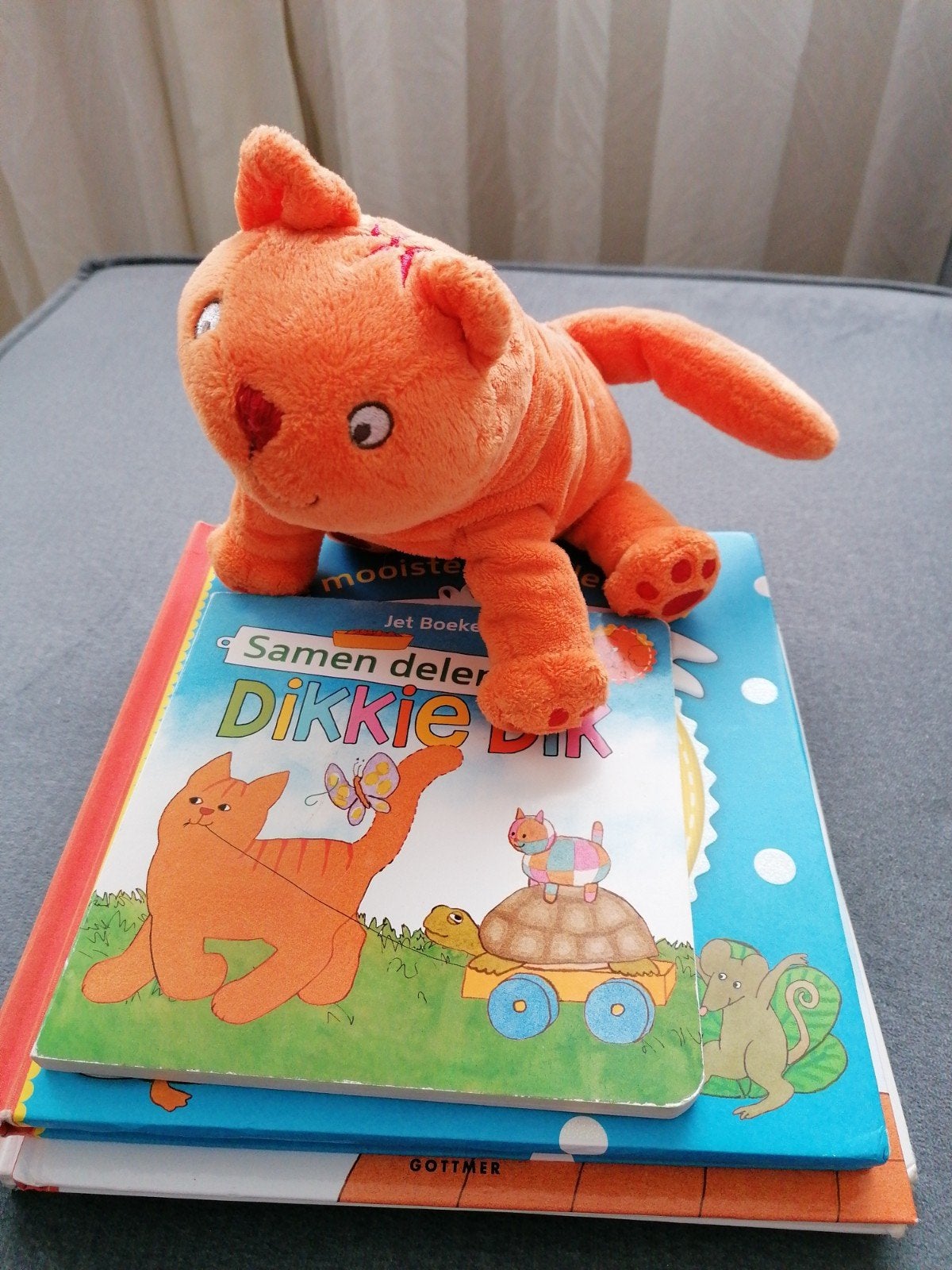 Dikkie Dik boeken en knuffel - Complete set, Ophalen of Verzenden, Zo goed als nieuw, Overige typen