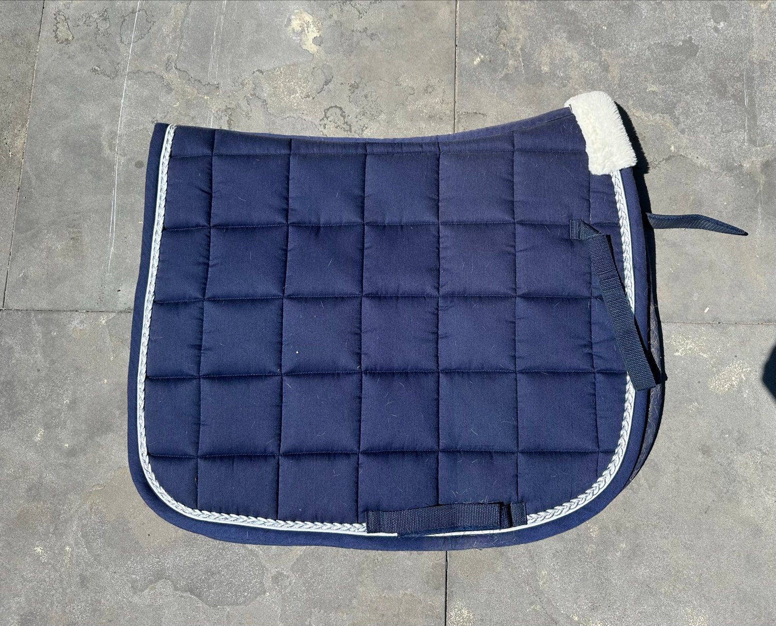 Donkerblauw dekje Imperial Riding, Dieren en Toebehoren, Paarden en Pony's | Dekens en Dekjes, Ophalen, Gebruikt
