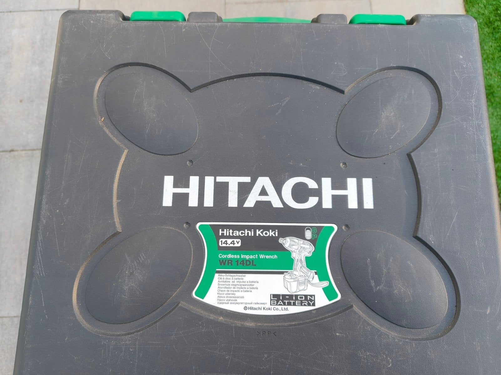 Hitachi WR 14DL Accu Slagmoersleutel met 2 accu's en lader, Doe-het-zelf en Verbouw, Gereedschap | Boormachines, Ophalen of Verzenden