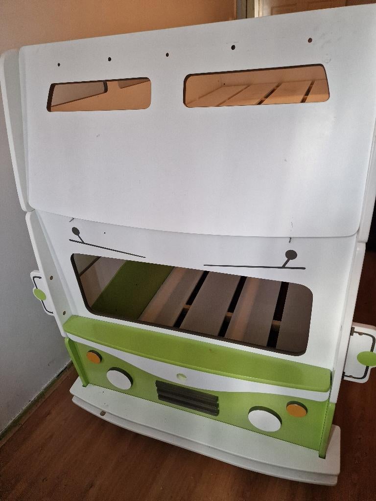 Stapelbed ZGAN 200 cm x 90 cm, Ophalen, Zo goed als nieuw, Stapelbed