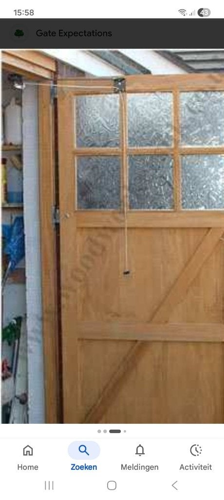 Crompton Garagedeur Houders - Nieuw in doos, Ophalen, 80 tot 100 cm, Overige typen, Minder dan 200 cm