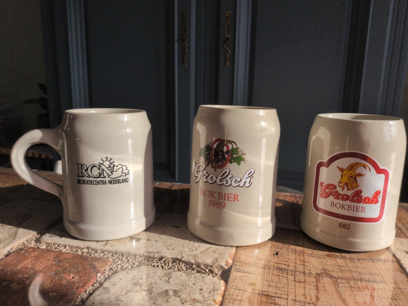 Bierpullen Grimbergen, Grolsch, RCN - Vintage Collectie, Ophalen of Verzenden, Zo goed als nieuw