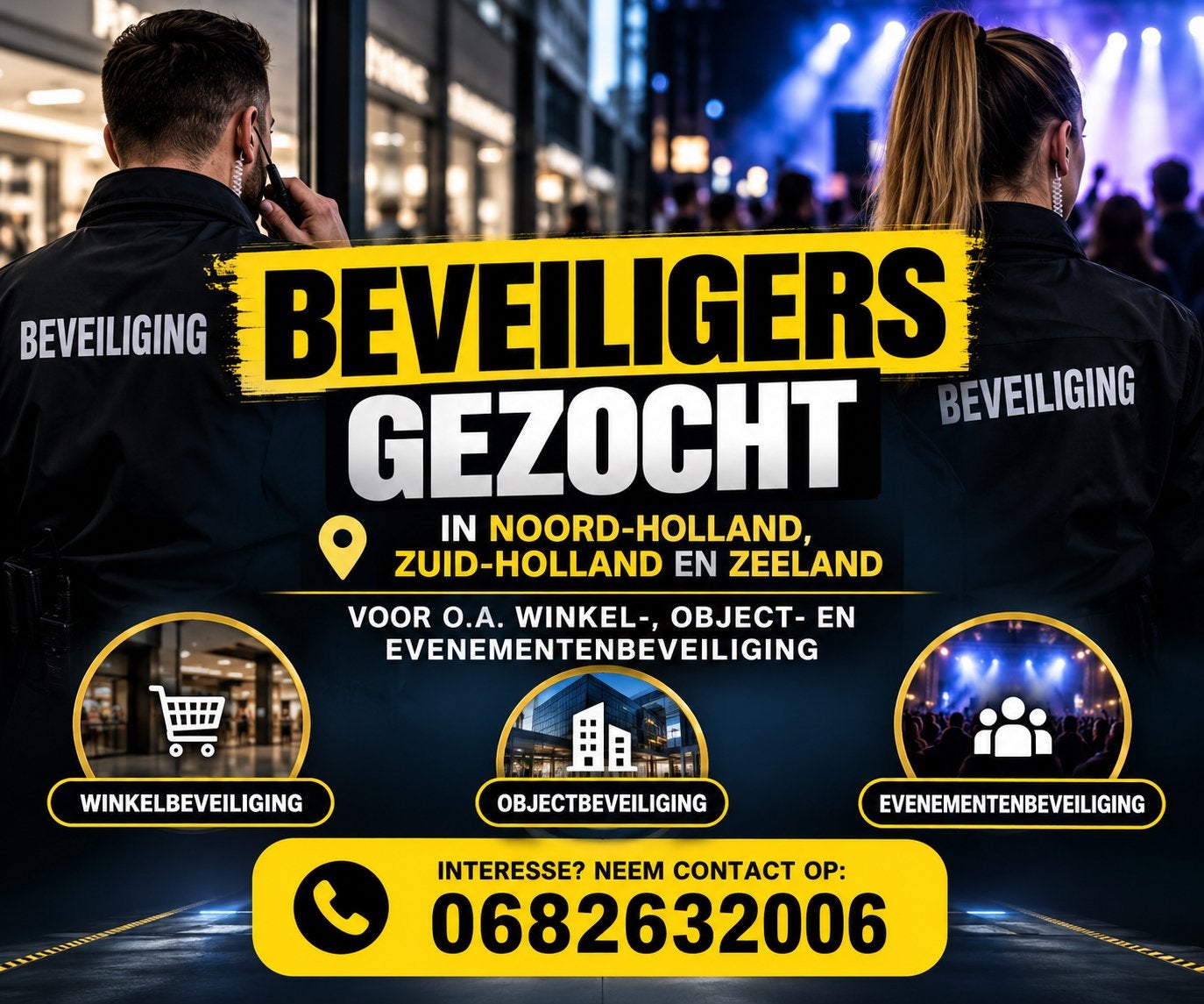 Contact: +31 6 82632006, Vacatures