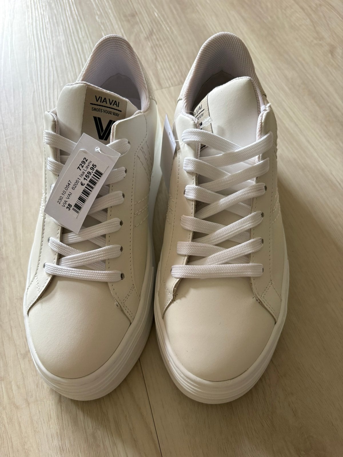 Via Vai sneakers maat 38, Verzenden, Wit, Nieuw, Sneakers of Gympen